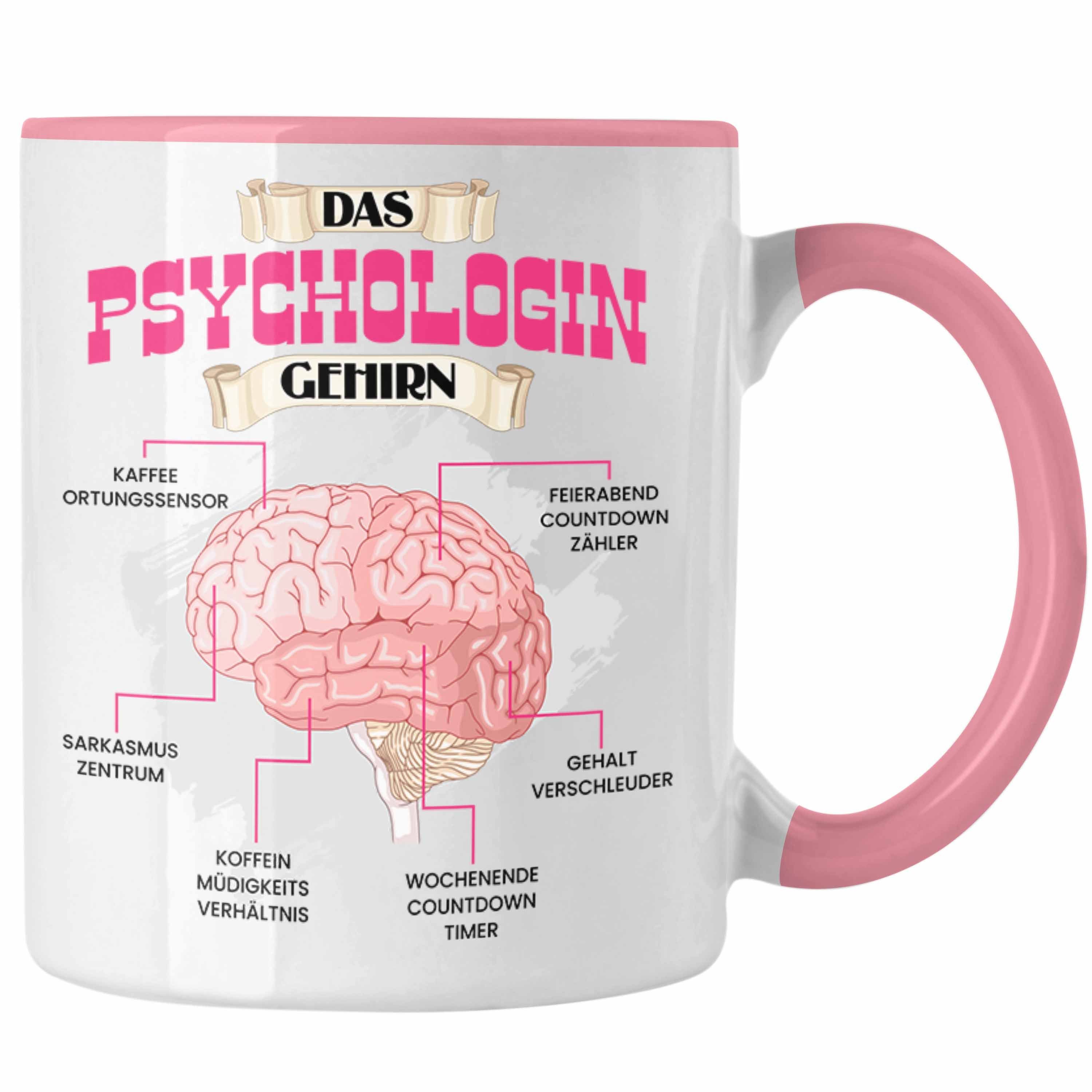 Psycholiginnen Psychologin Tasse - Trendation Sp Lustiges Trendation für Tasse Geschenk Rosa
