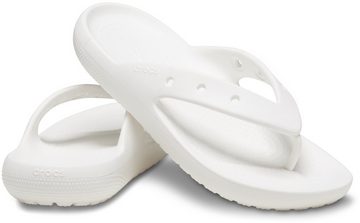 Crocs Classic Flip V2 Badezehentrenner, Sommerschuh, Poolslides, Schlappen, mit Zehensteg