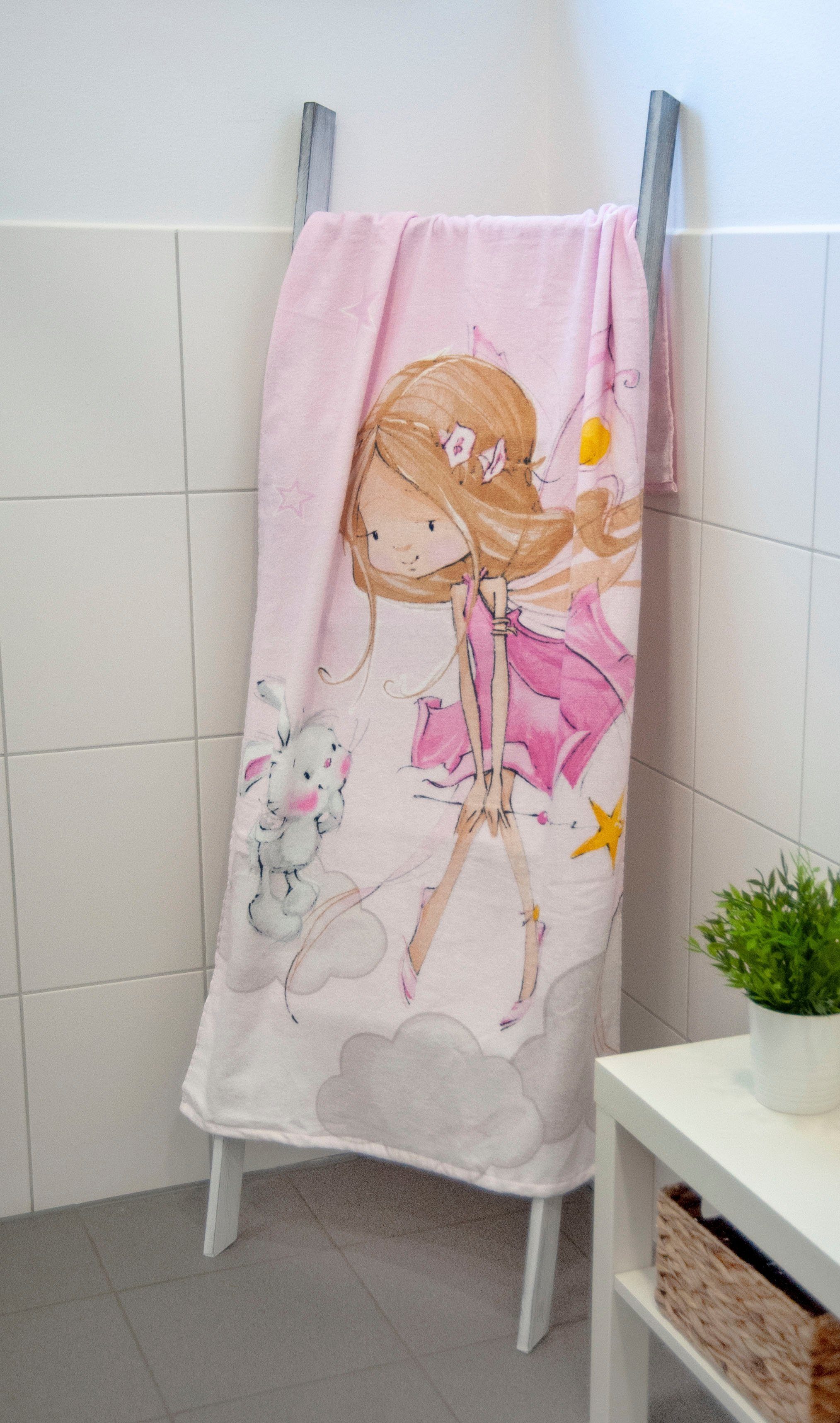Herding Young Collection Badetuch Little Fairy, Velours (1-St), 75x150 cm, günstig online kaufen