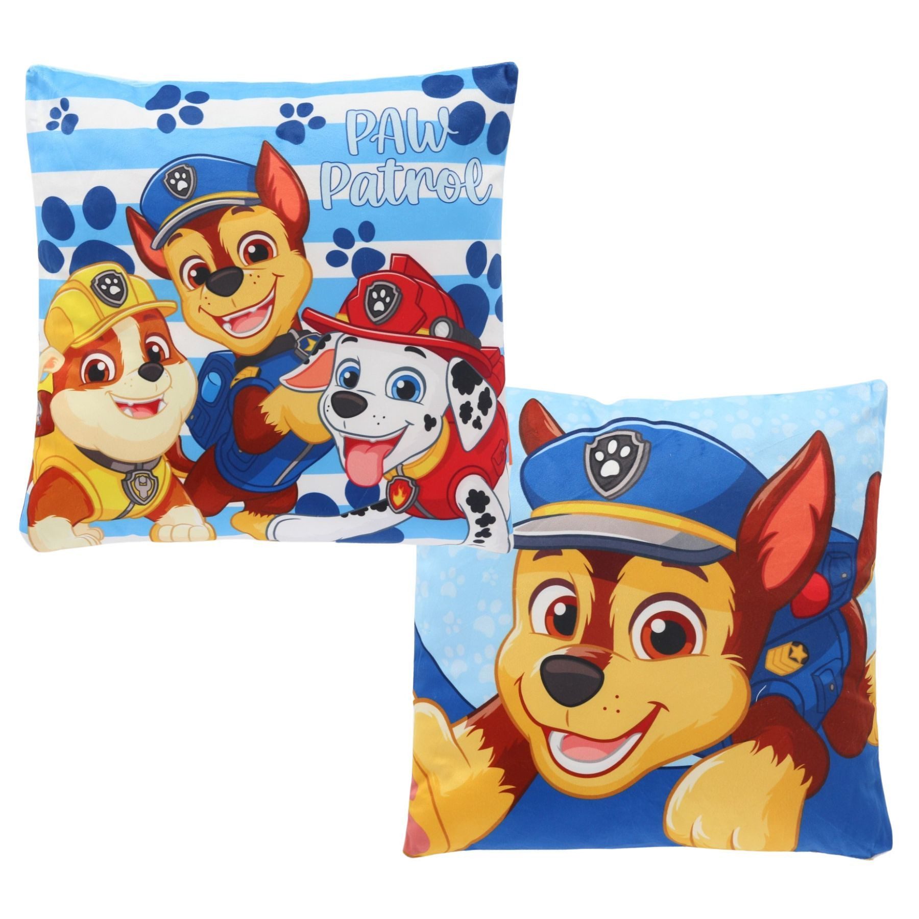 Dekokissen Paw Patrol 1-Stück Kuschelkissen Kinder 38x38 cm Dekokissen Serie