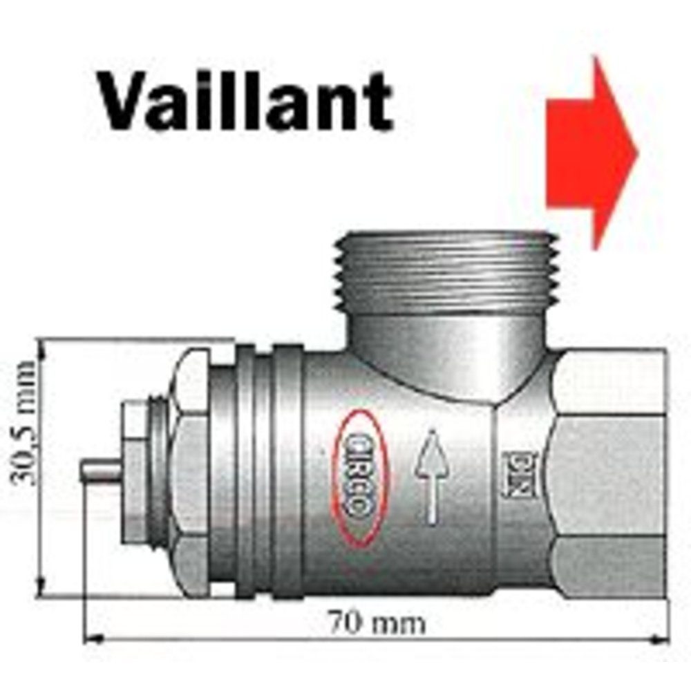 EUROtronic Heizkörperthermostat Eurotronic 700097 Heizkörper-Ventil-Adapter günstig online kaufen