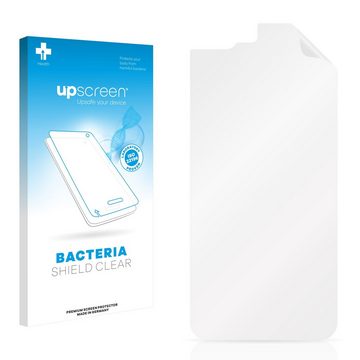upscreen Schutzfolie für Apple iPhone 7 Plus Rückseite (gesamte Fläche), Displayschutzfolie, Folie Premium klar antibakteriell
