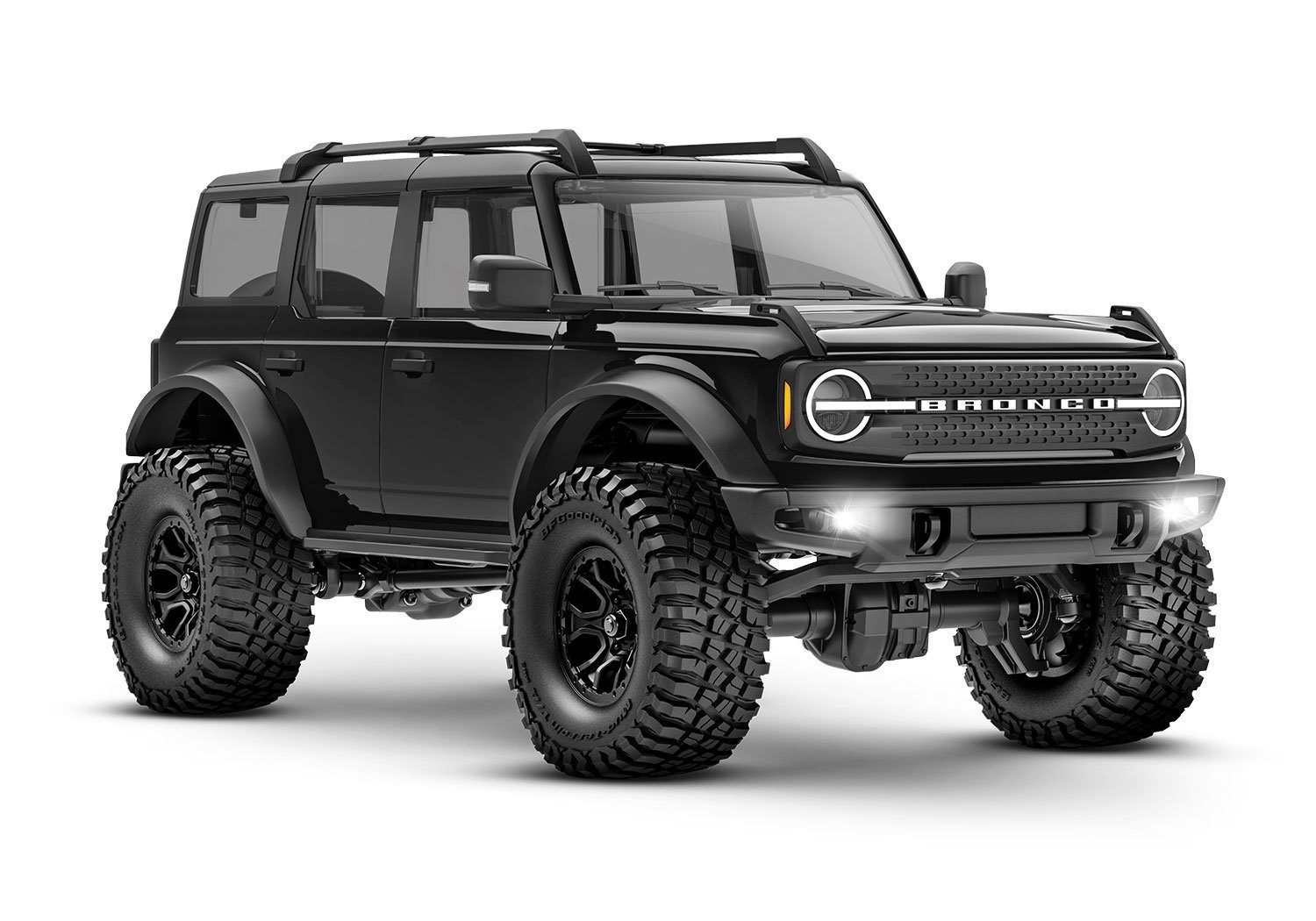 Traxxas RC-Auto Traxxas TRX-4M Ford Bronco 1:18 RTR 4WD Mini RC Crawler schwarz Brushe