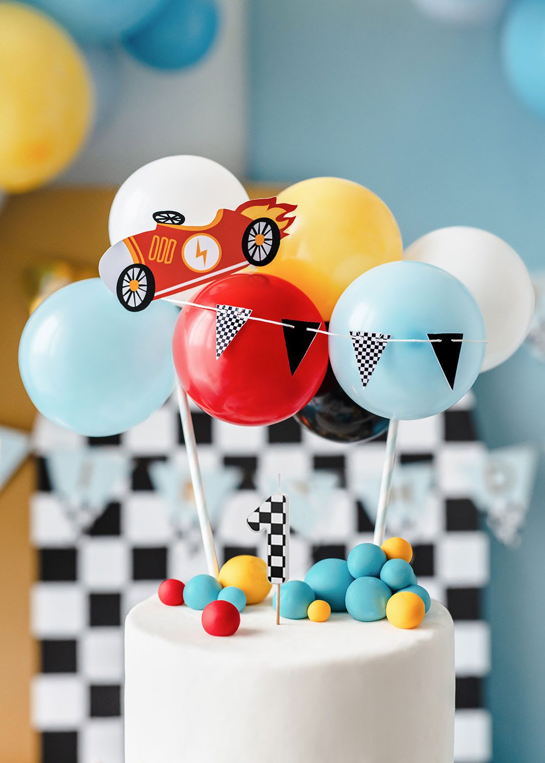 partydeco Geburtstagskerze, Geburtstagskerze Zahl 1 mit günstig online kaufen