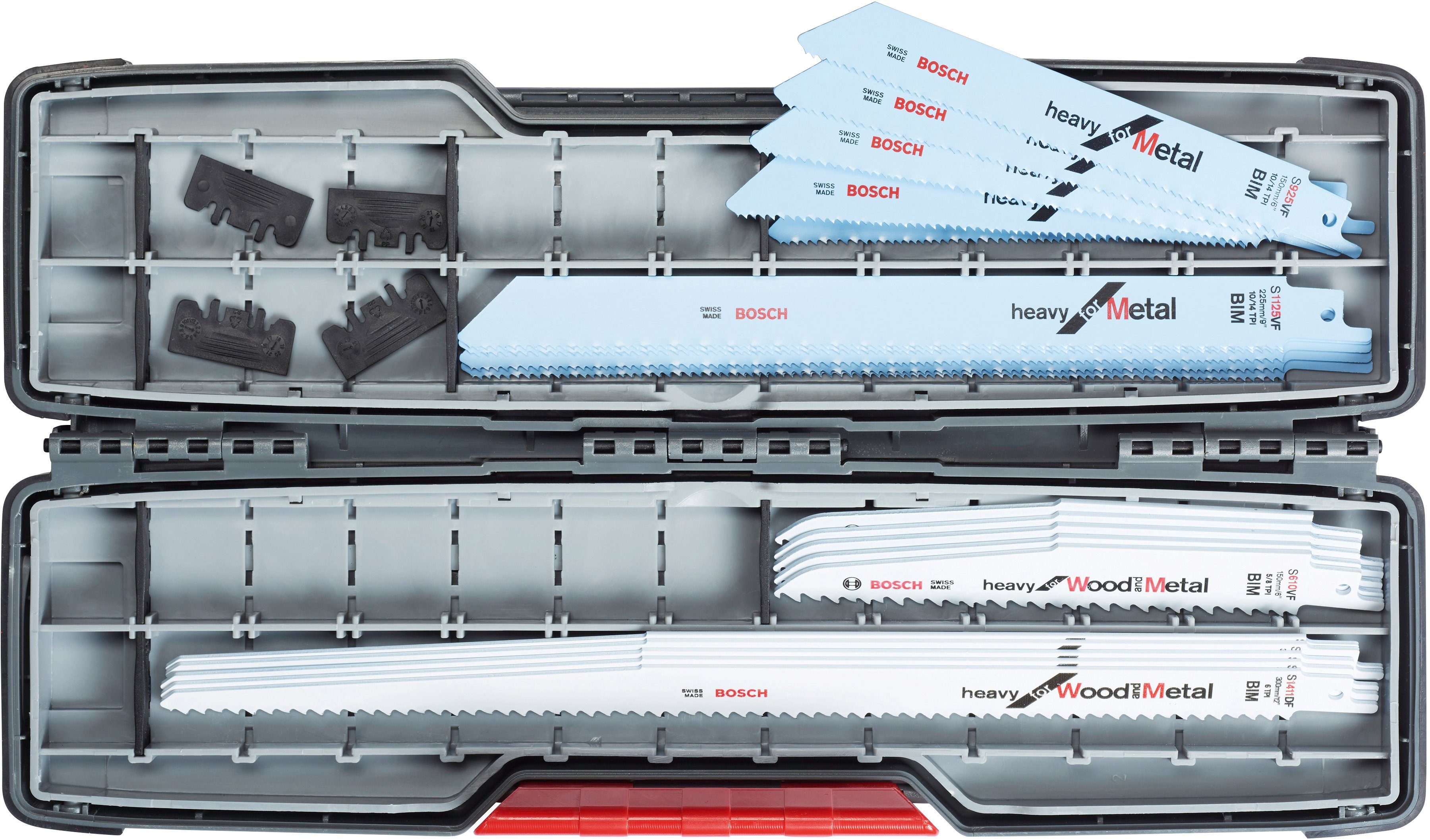 Bosch Professional Säbelsägeblatt ToughBox-Sägeblatt-Set Demolition für Hubsäge (Set, 16-St)