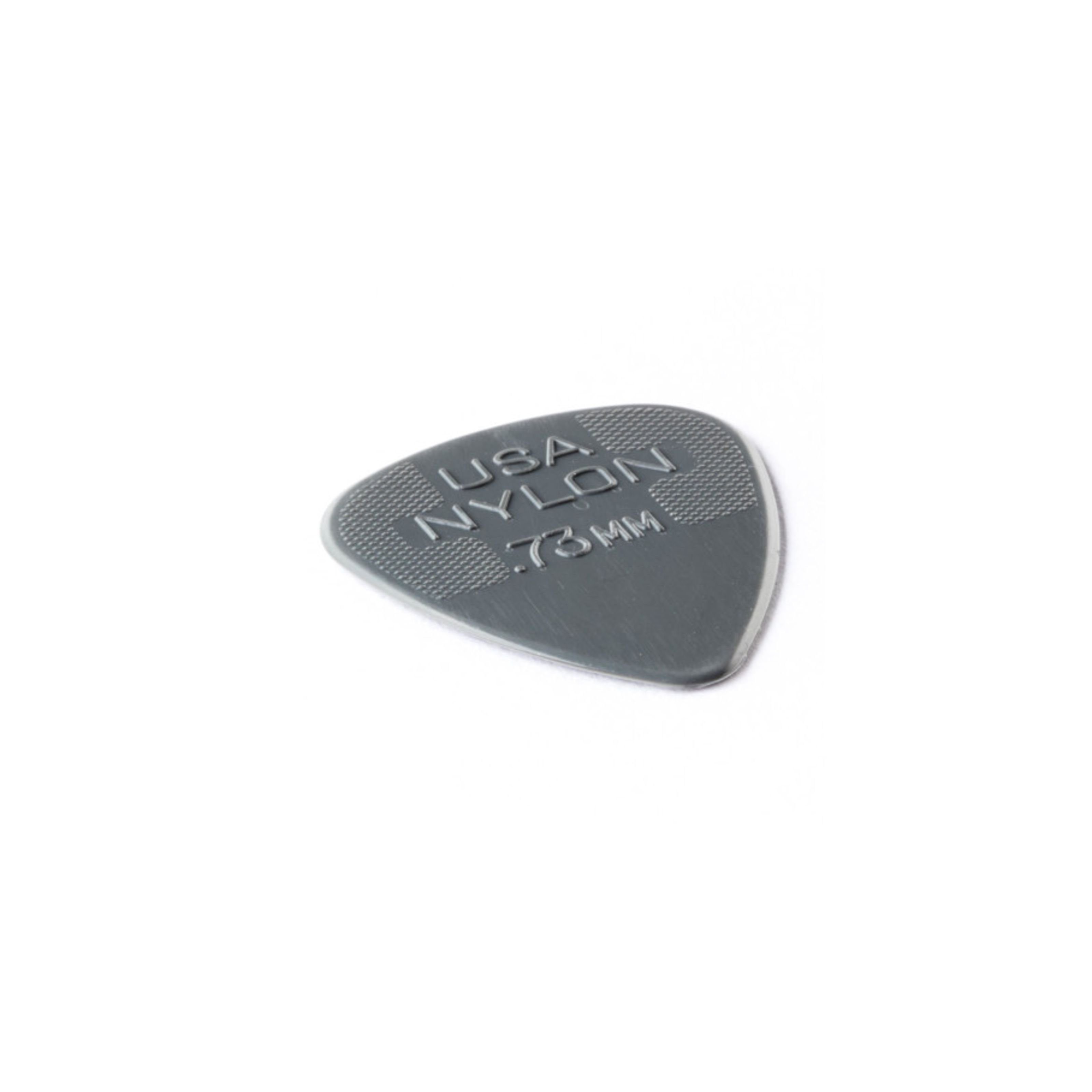 Dunlop Plektrum, 44R.73 Nylon Standard 0,73 mm 72er Refill Pack - Plektren Set