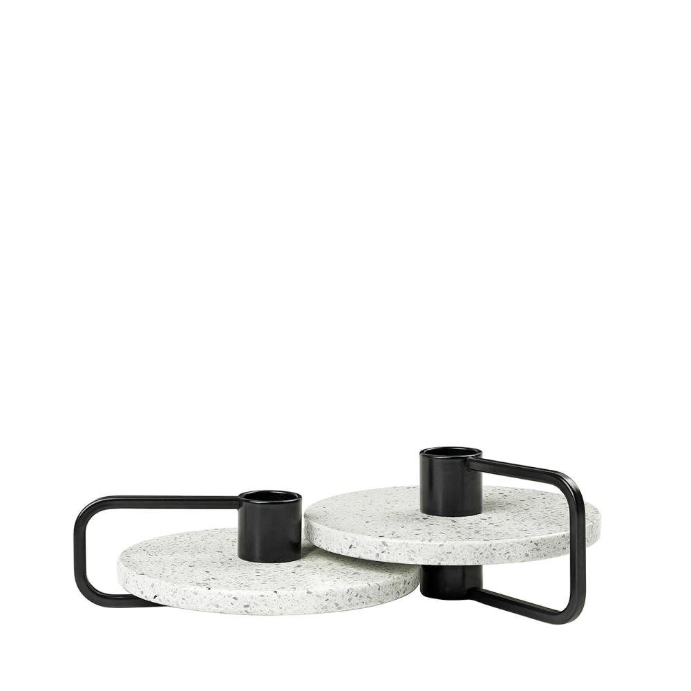 Kerzenständer CASTEA Kerzenhalter 2er Set Kerzenständer Kerzen Ständer Halter Deko
