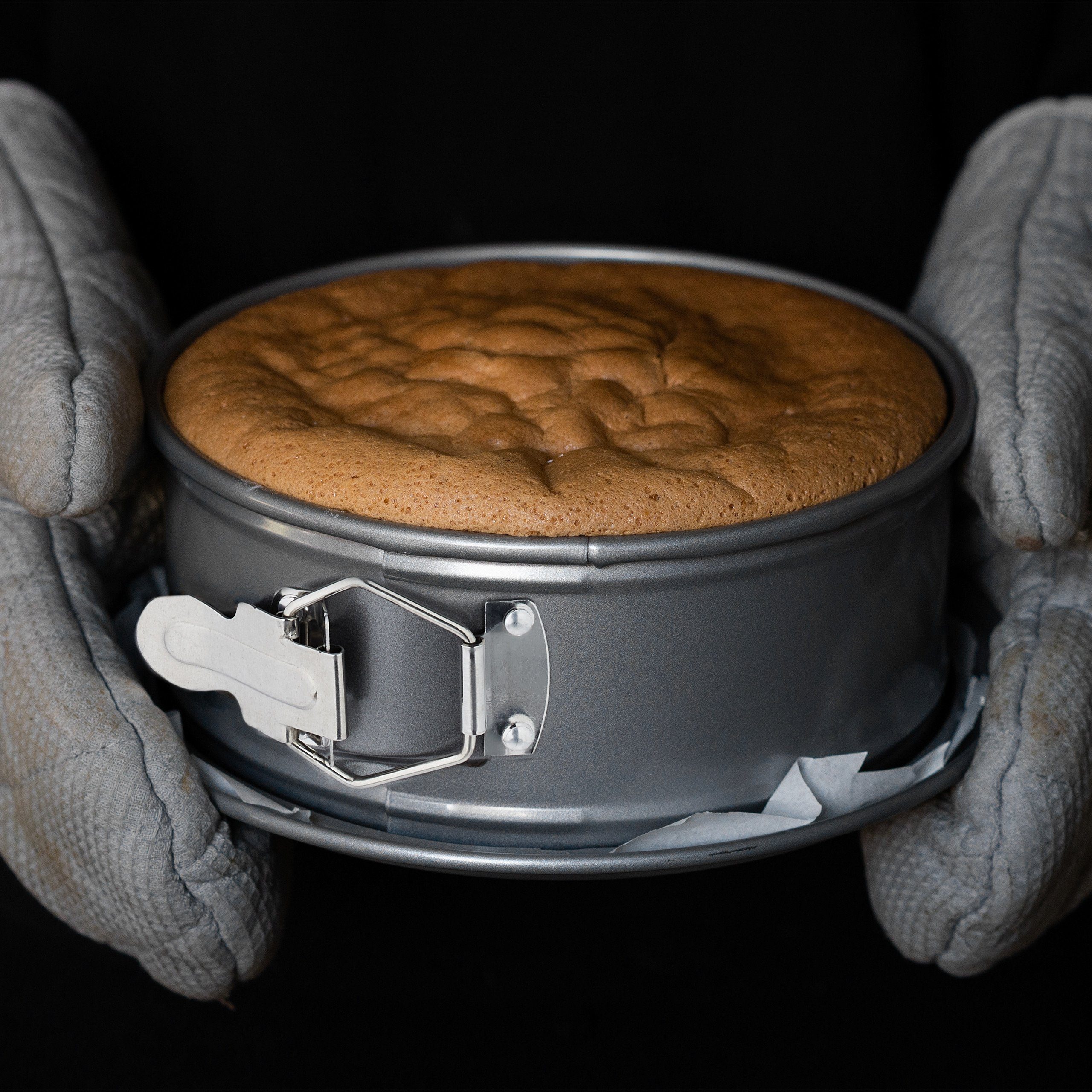 relaxdays Springform 3-teiliges Springform Set