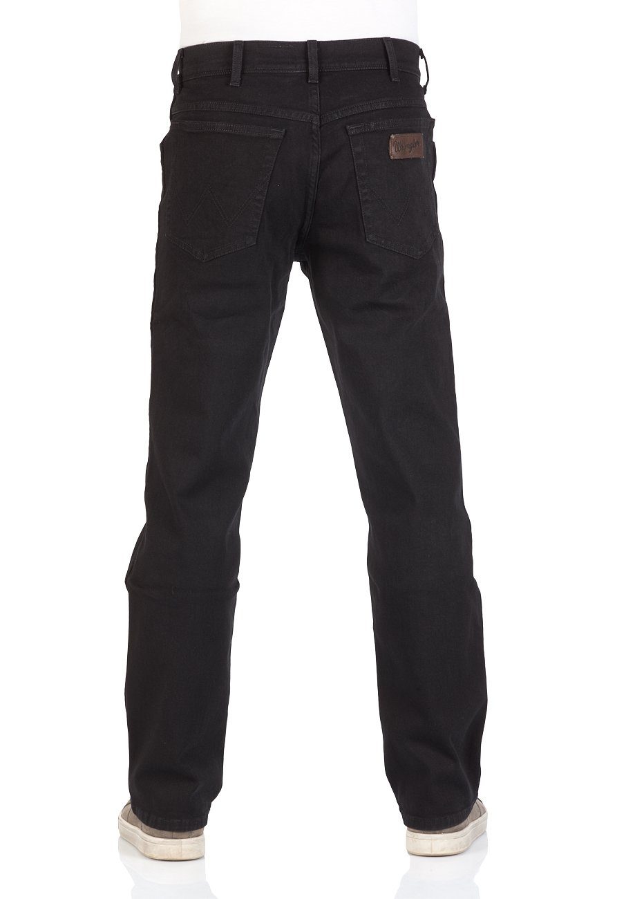 Wrangler Straight-Jeans Texas Jeanshose mit Stretchanteil