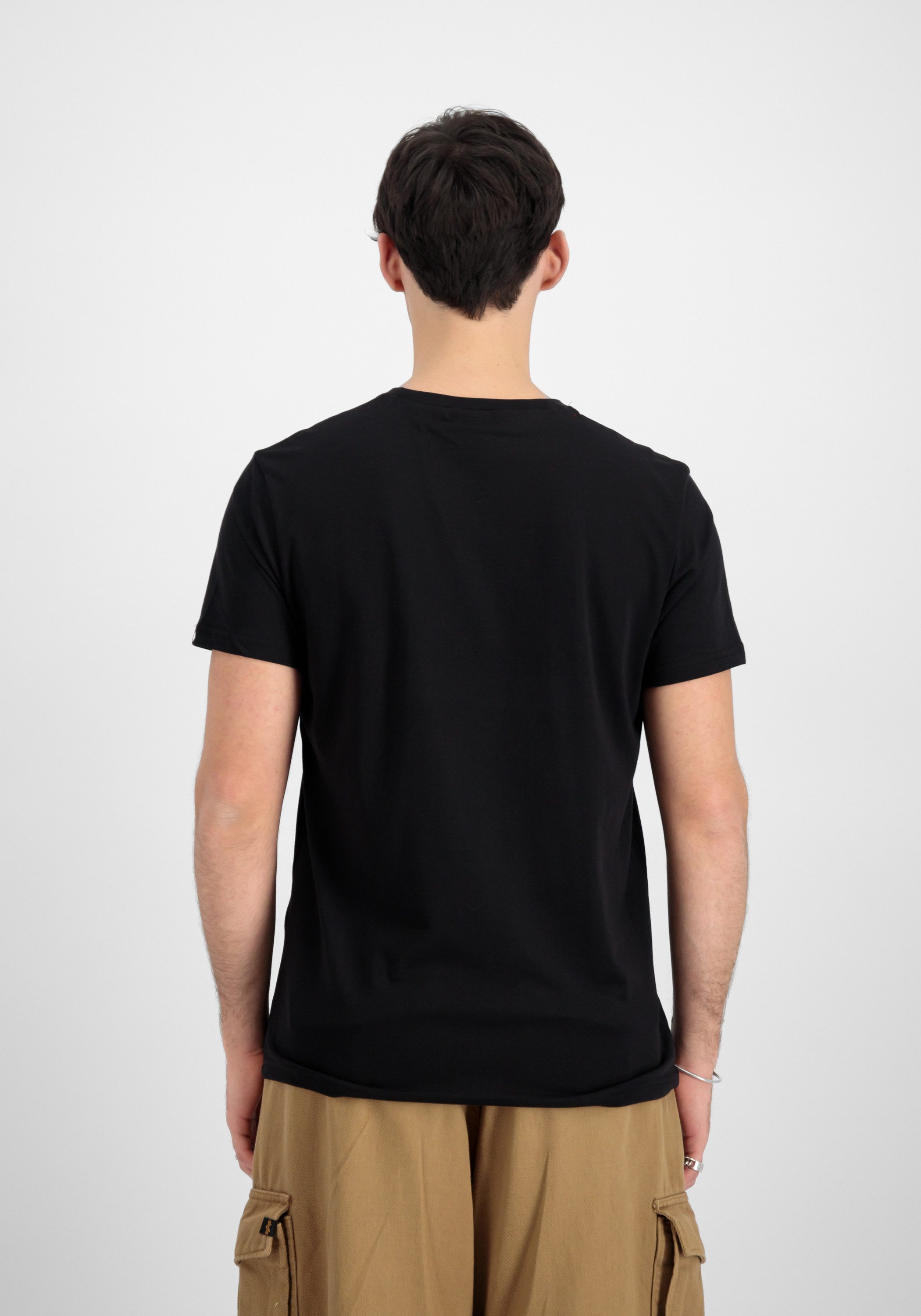 Alpha Industries T-Shirt Alpha Label T-Shirt PP – Bild 2 von 5