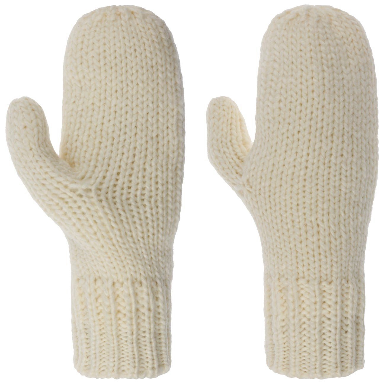 Seeberger Strickhandschuhe (1-St) Damenhandschuhe mit Futter