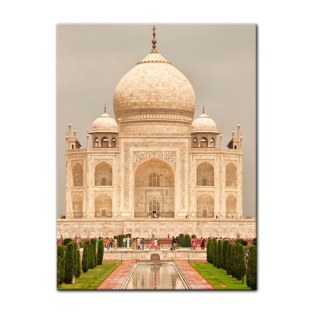 Bilderdepot24 Leinwandbild Taj Mahal Agra, Architektur