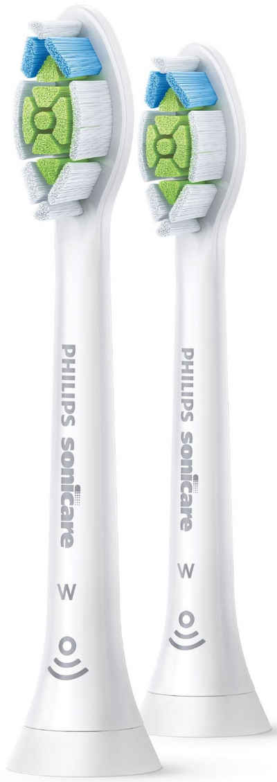 Philips Sonicare Aufsteckbürsten Optimal White Standard, für besonderes weiße Zähne
