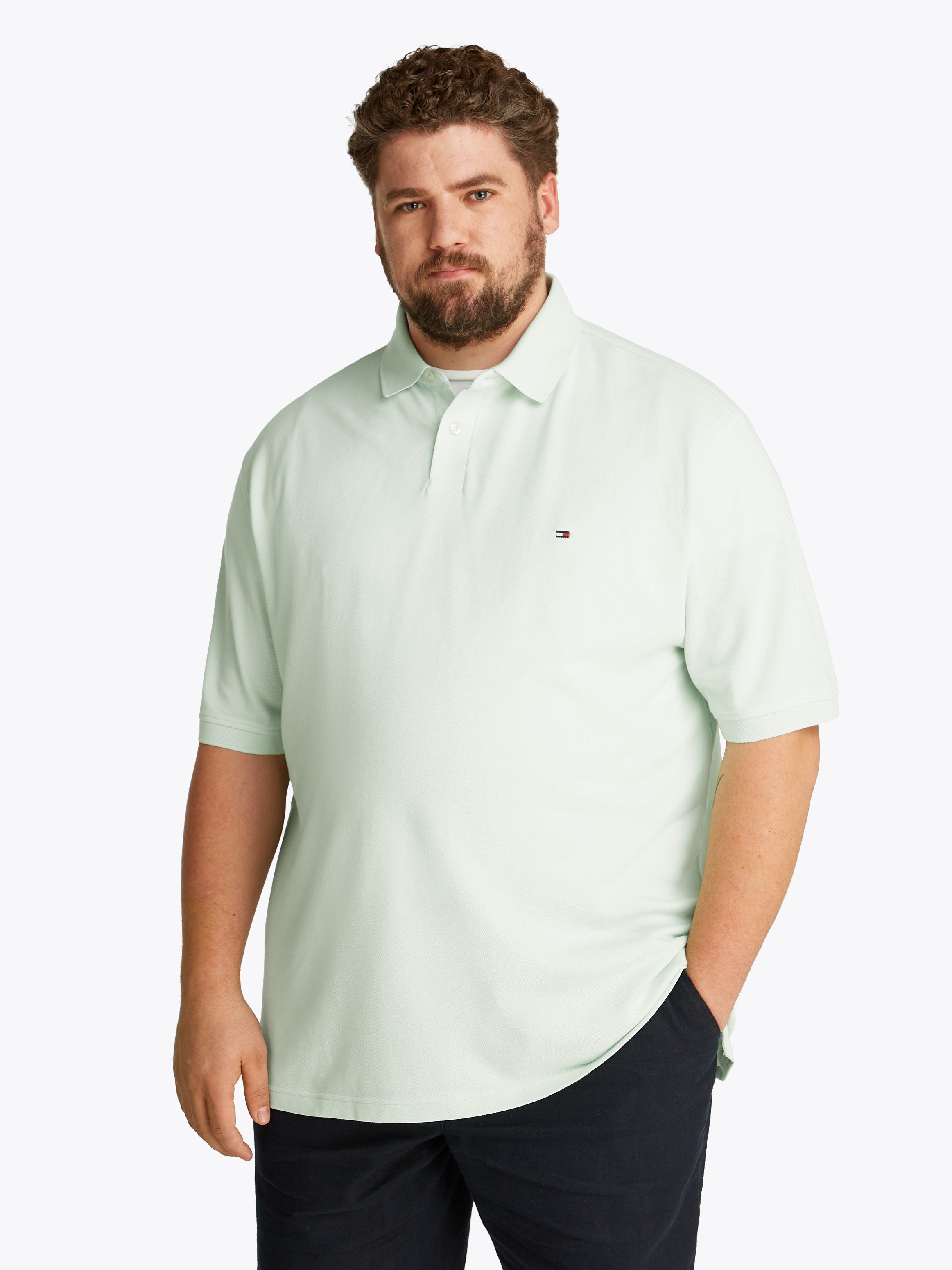 Tommy Hilfiger Big & Tall Poloshirt BT-1985 REGULAR POLO-B Große Größen günstig online kaufen