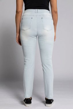 Ulla Popken Stretch-Hose Hose Sammy Streifen Jeansoptik