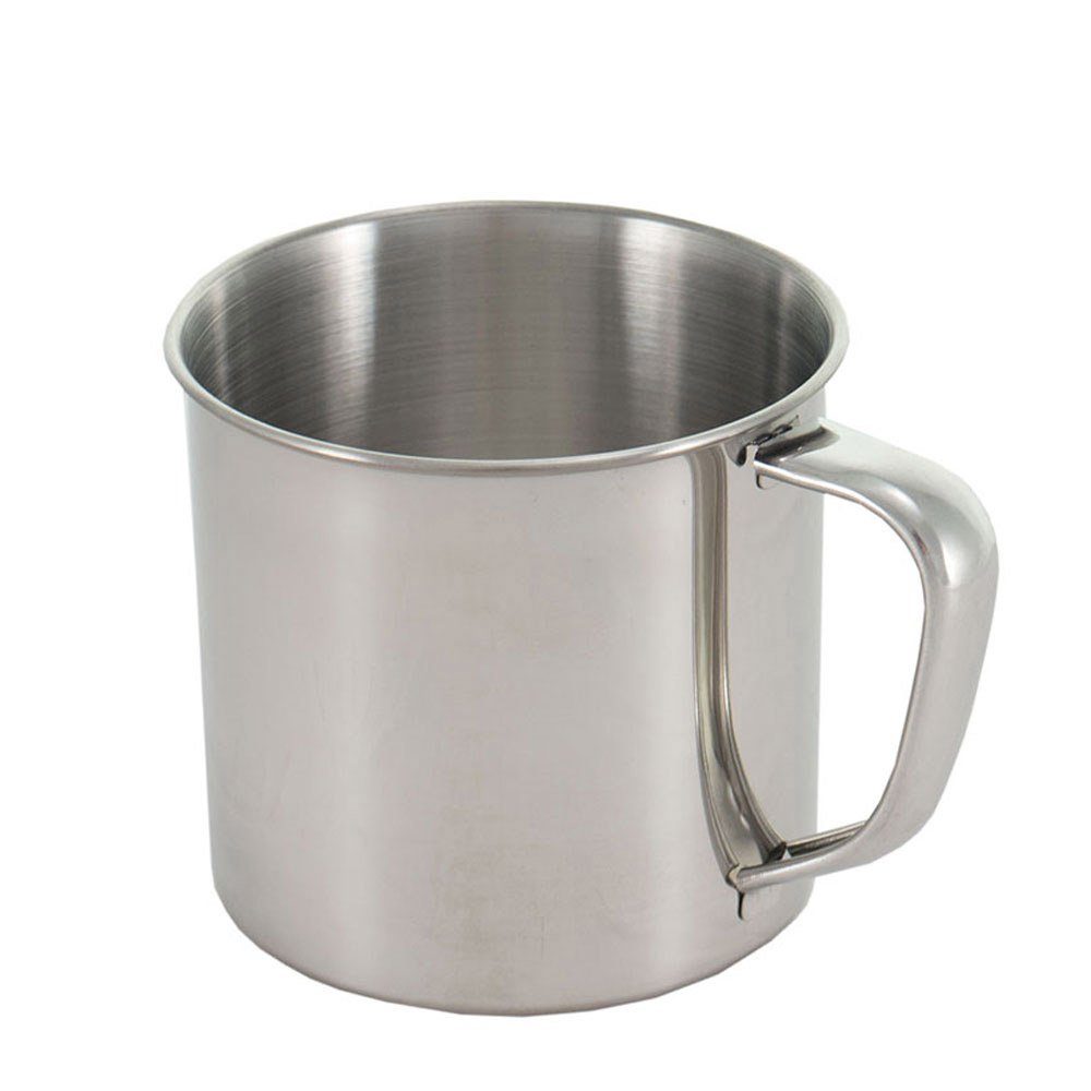 Outdoor International Becher Camping Becher Edelstahl 300/500, Edelstahl, ml Trinkbecher Kaffee Tasse BW Geschirr