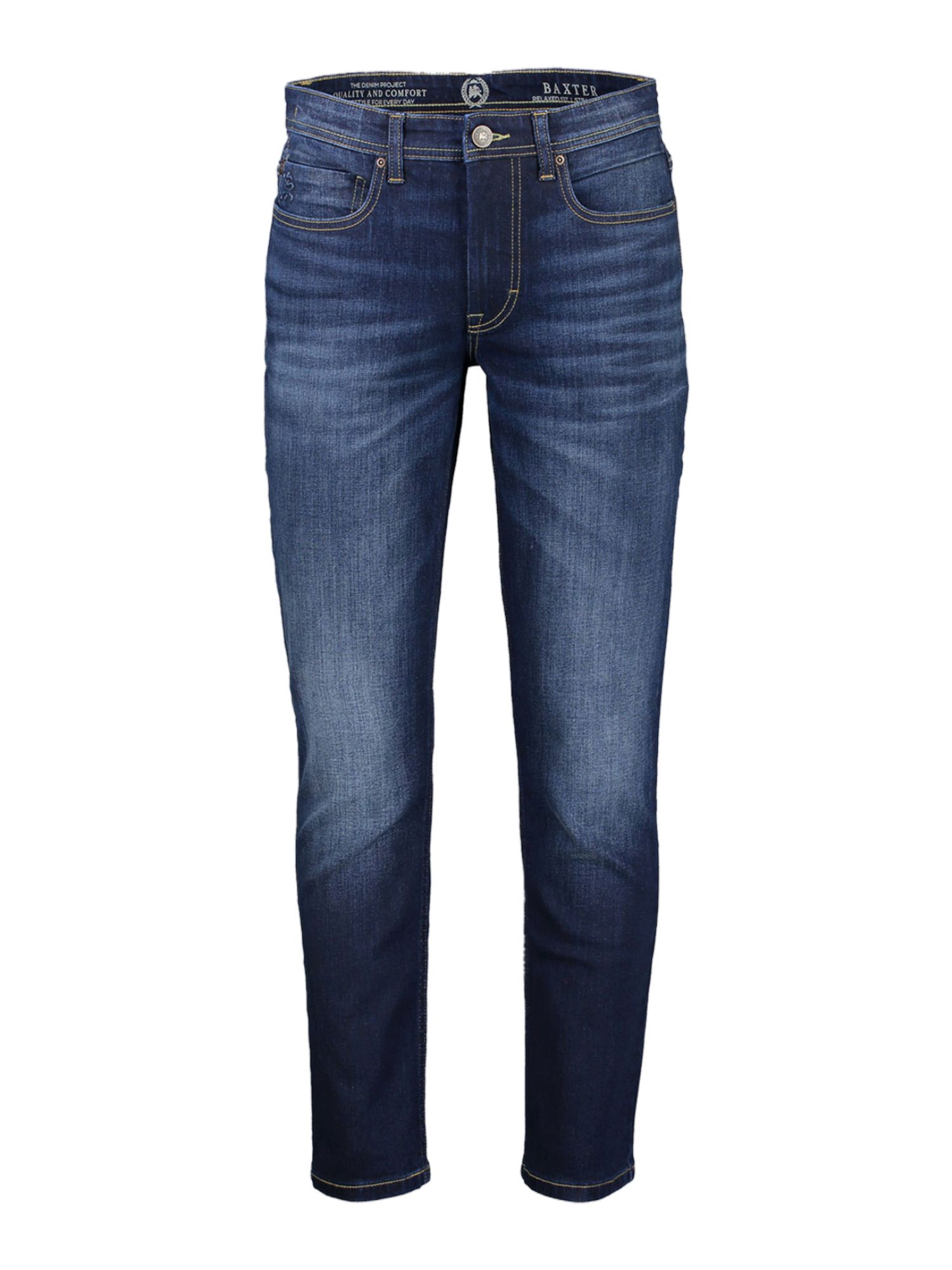 LERROS 5-Pocket-Jeans blau,Casual,Baumwolle,Unifarben,Comfort Fit,Mittel