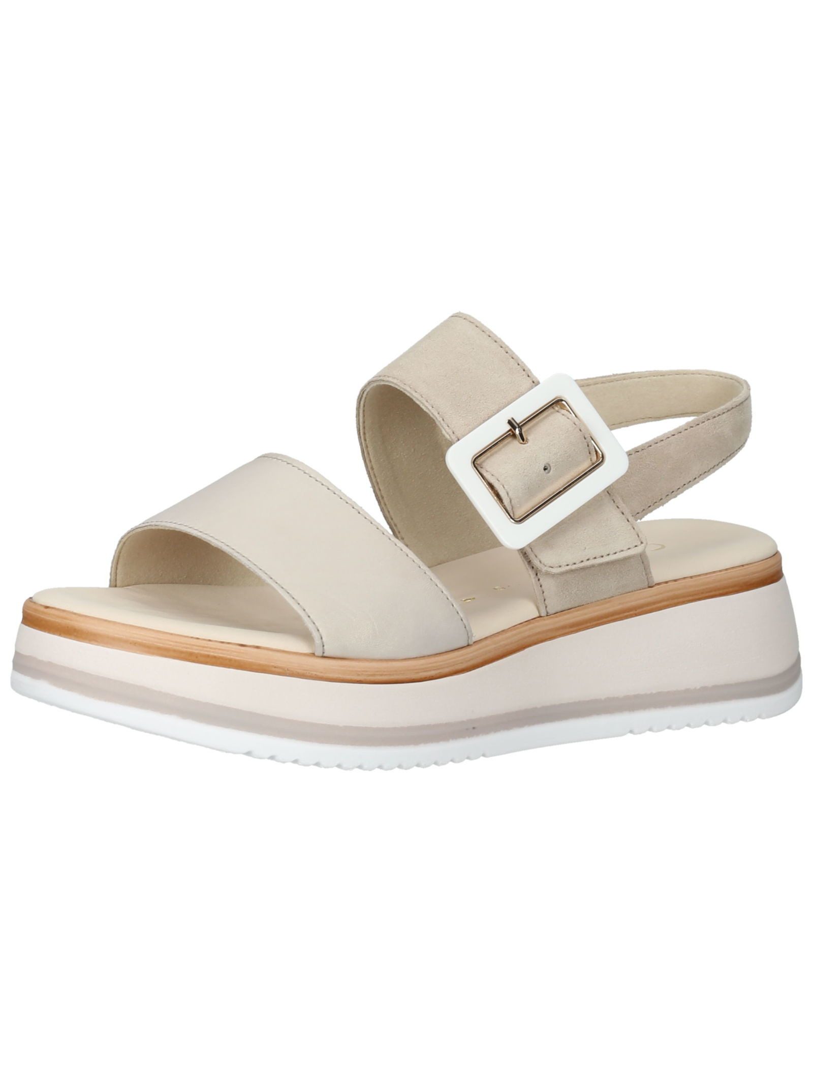 Gabor Sandalen Veloursleder/Textil . Riemchensandalette