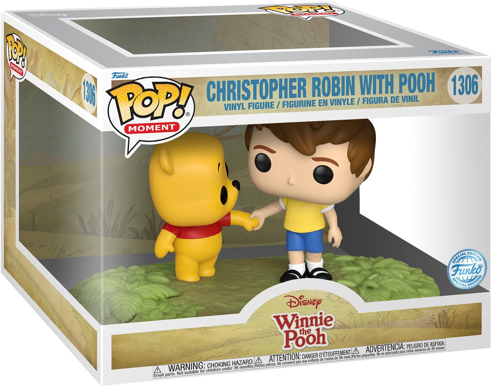Funko Spielfigur Winnie The Pooh Christopher Robin with Pooh 1306