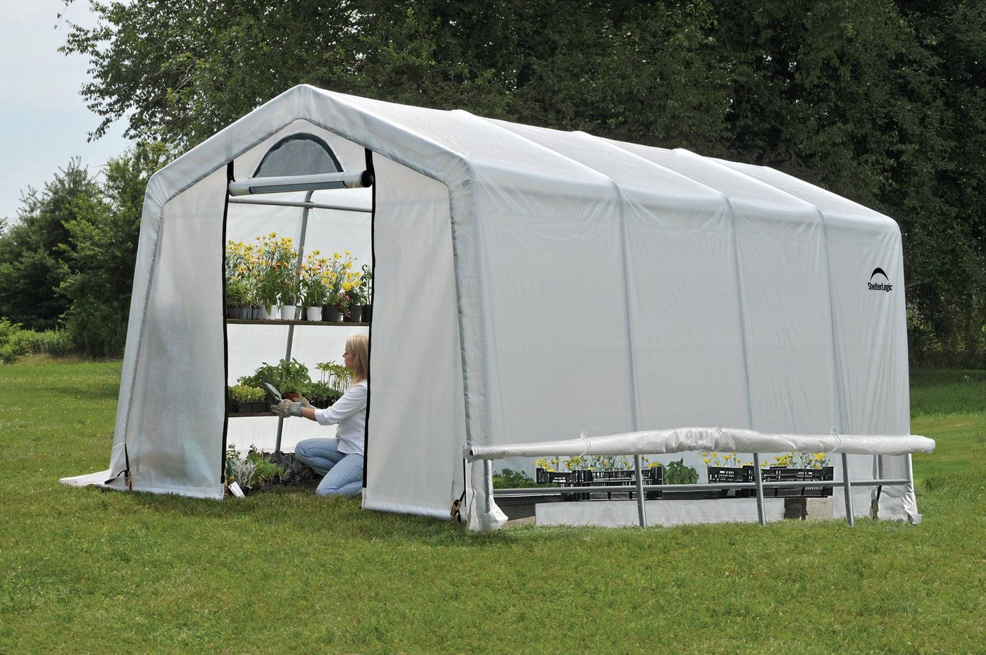 Thumbnail - ShelterLogic Foliengewächshaus SL70658, BxTxH: 300 x 610 x 240 cm