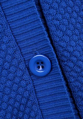 BICALLA Cardigan Cardigan Plain - 10/blue (1-tlg)