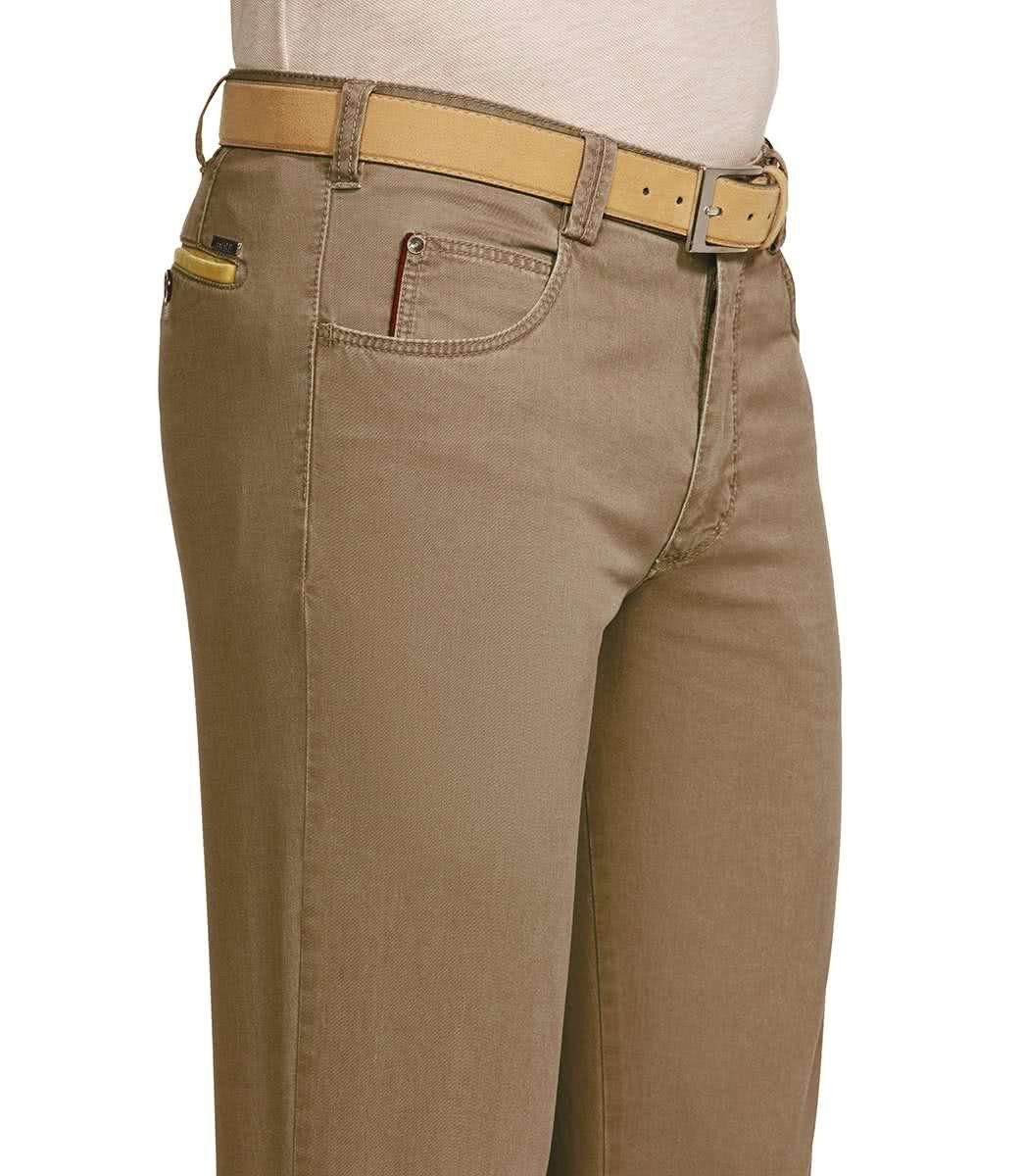 5-Pocket-Jeans MEYER DIEGO Chino toffee kürbis 1-5001-47