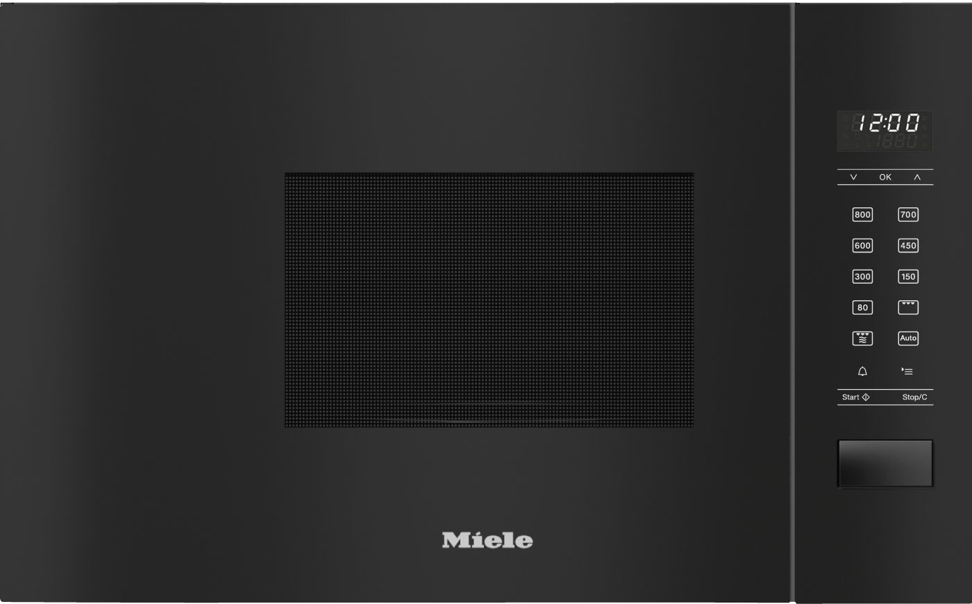 Miele Einbau-Mikrowelle, Grill, Mikrowelle, 17 l