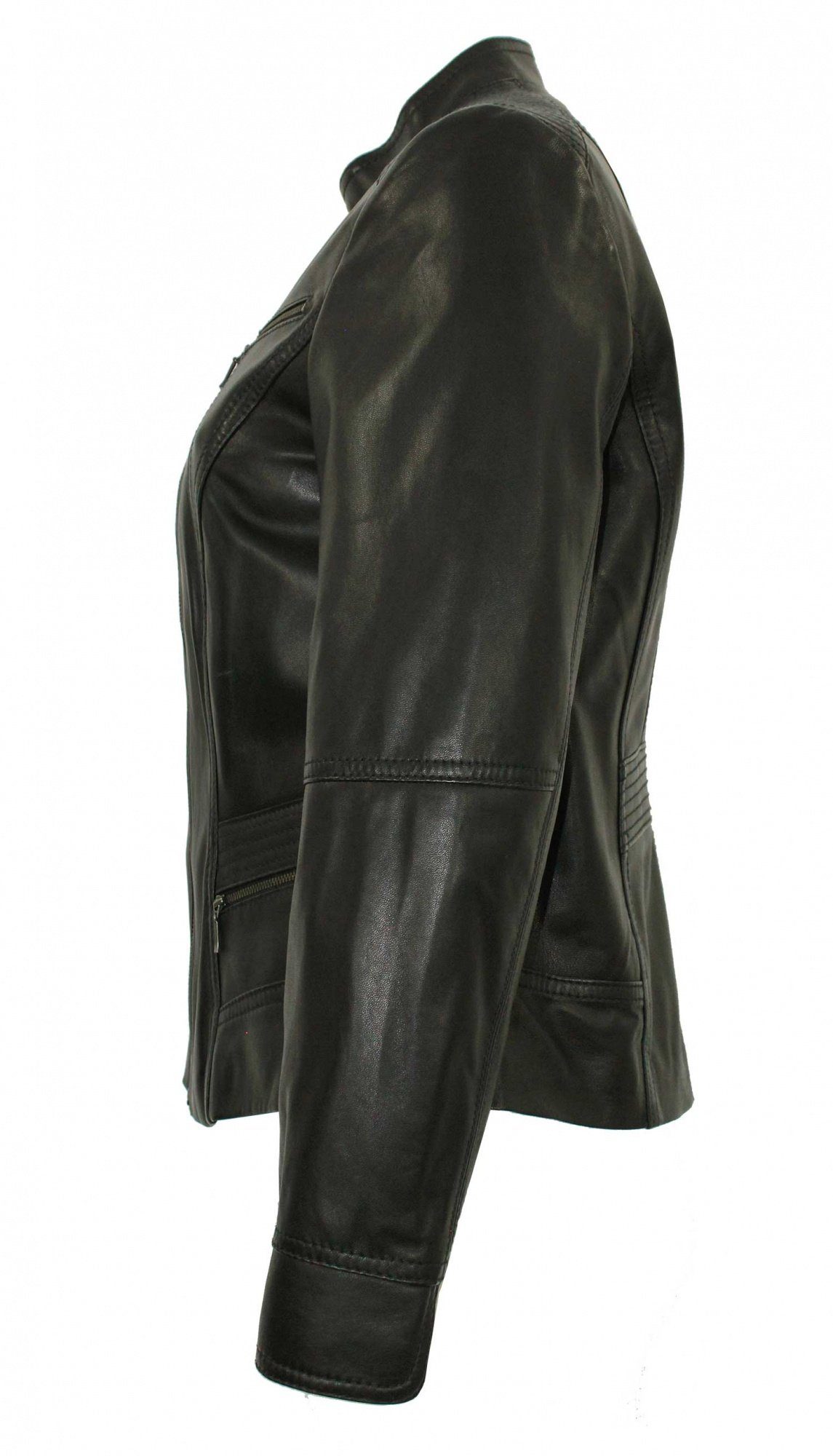 Maddox Lederjacke Clari MADDOX - Damen Lederjacke Lammnappa schwarz günstig online kaufen