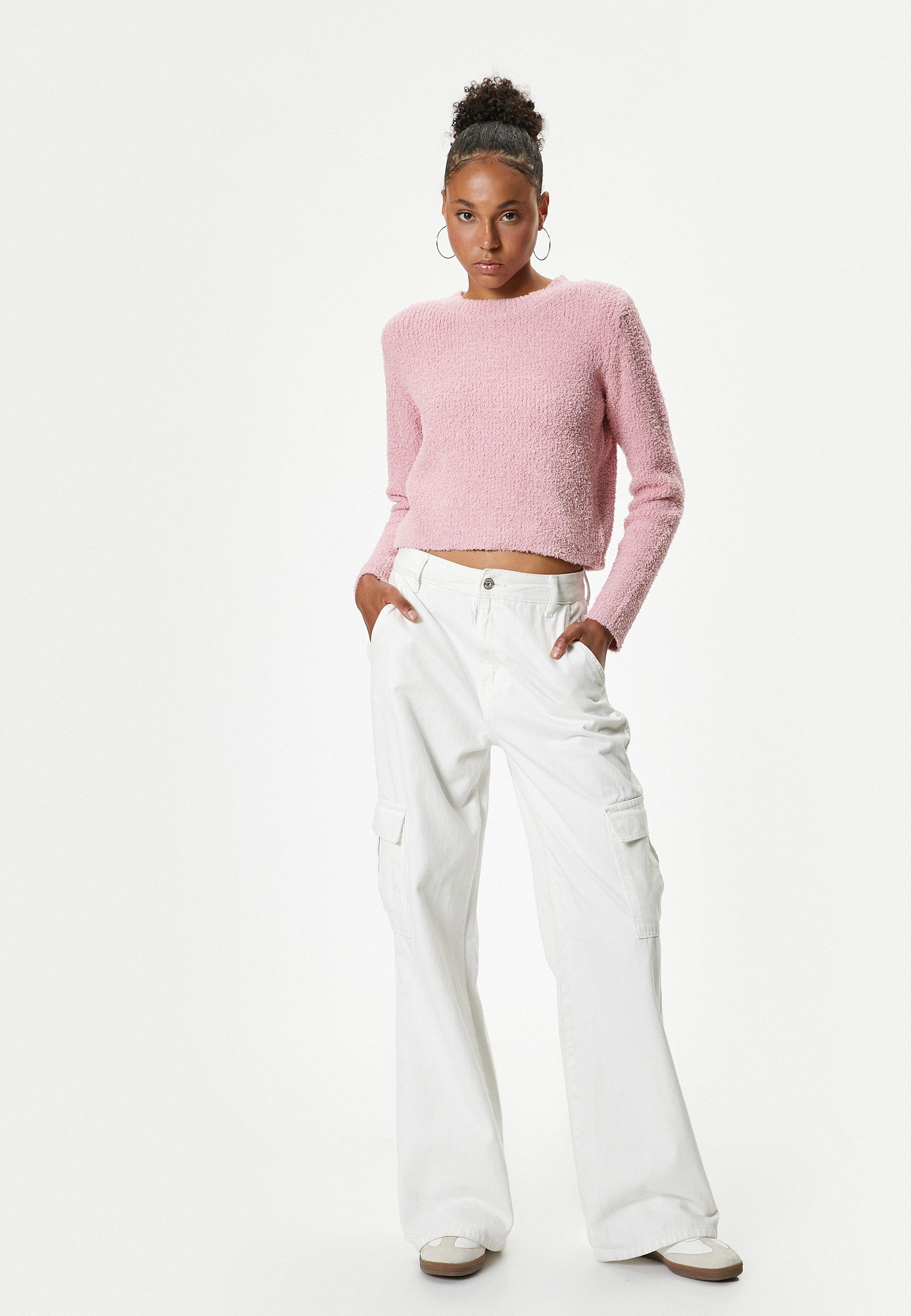 Koton Rundhalspullover Rundhalsausschnitt Regular günstig online kaufen