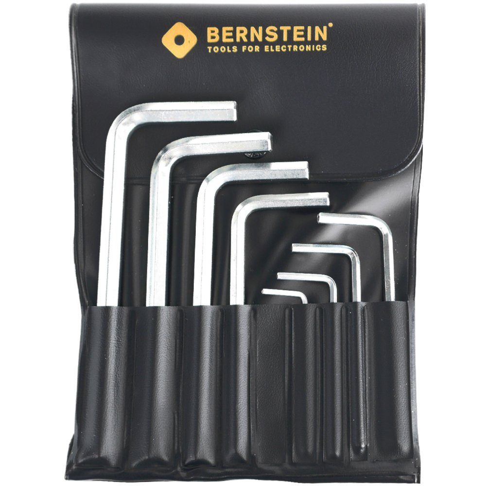 Bernstein Tools Schraubendreher Bernstein Tools Innen-Sechskant Winkelschraubendreher-Set 8teilig