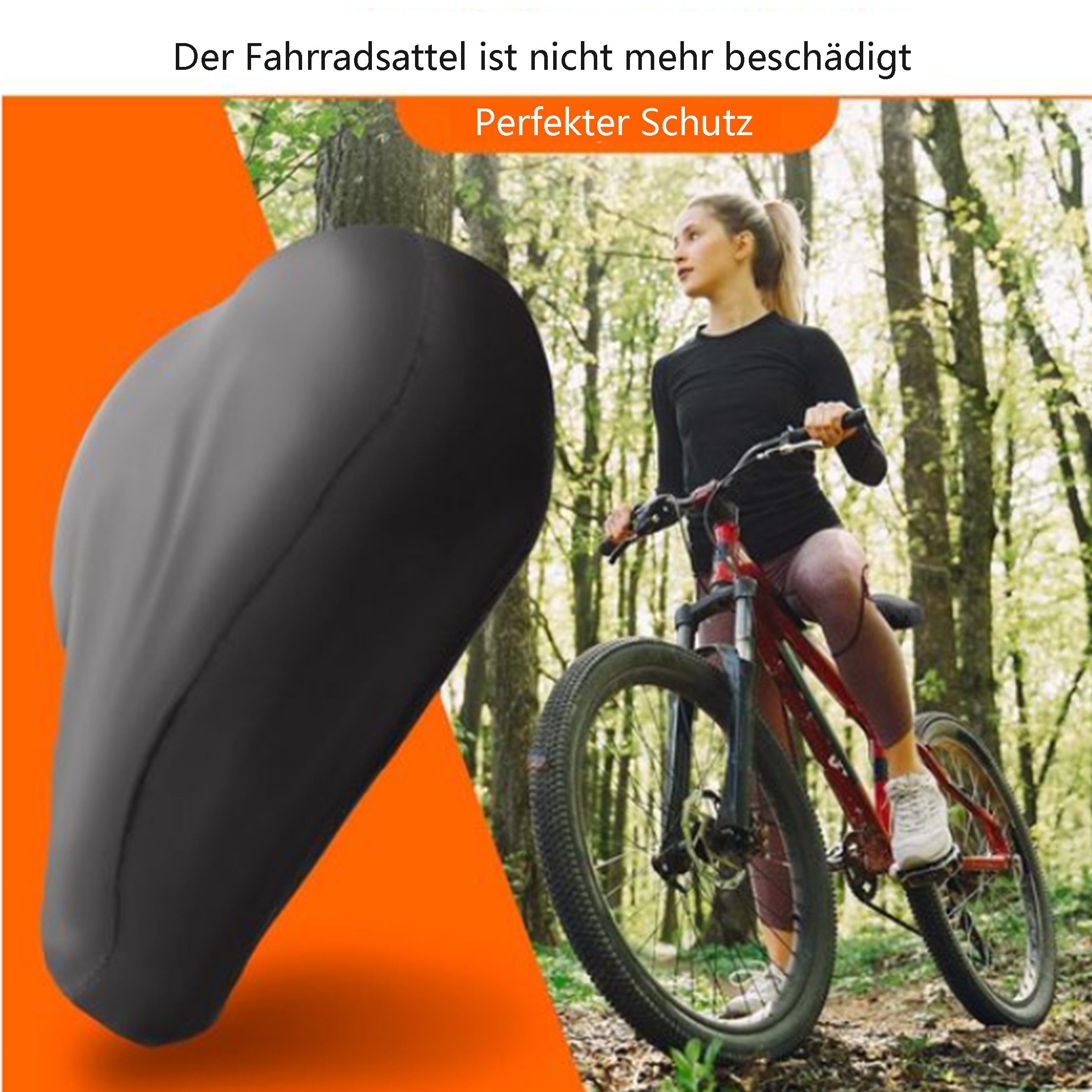 KINSI Fahrradschutzhülle Fahrrad-Abdeckhaube aus doppellagigem Material,Wasserdicht, UV-beständig für ganzjährigen Schutz im Freien