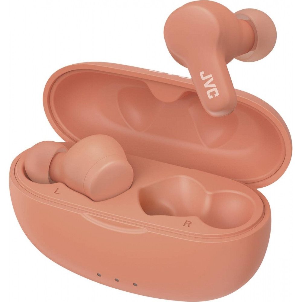 JVC JVC HA-A7T2 Peach UE True Wireless Kopfhörer Kopfhörer (True Wireless Kopfhörer, Bluetooth 5.0, Spritzwassergeschützt IPX4)
