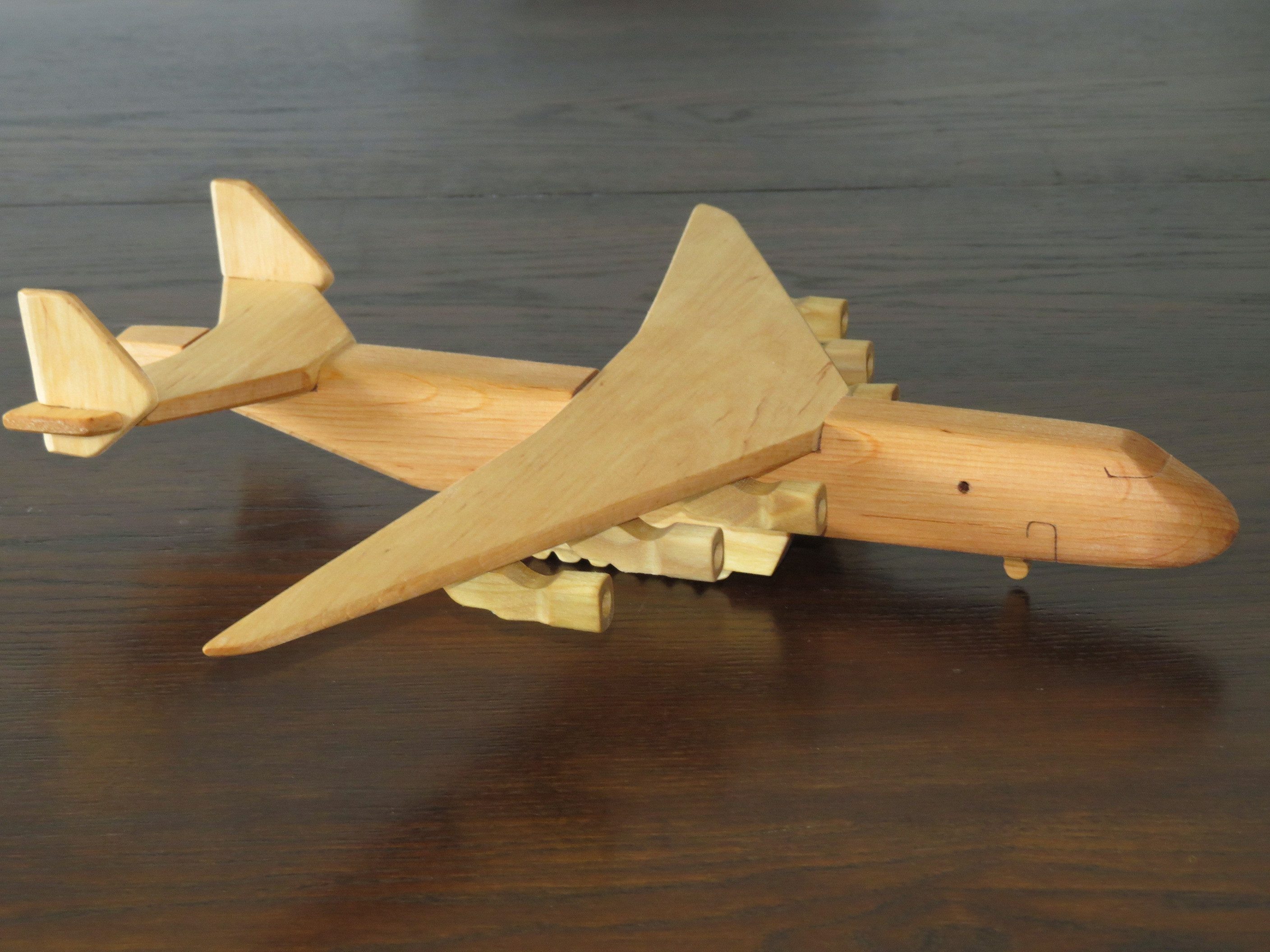 Holzprodukte Modellflugzeug Oldtimer Flugzeug Flieger Frachtflugzeug Transportflugzeug Jumbo Jet