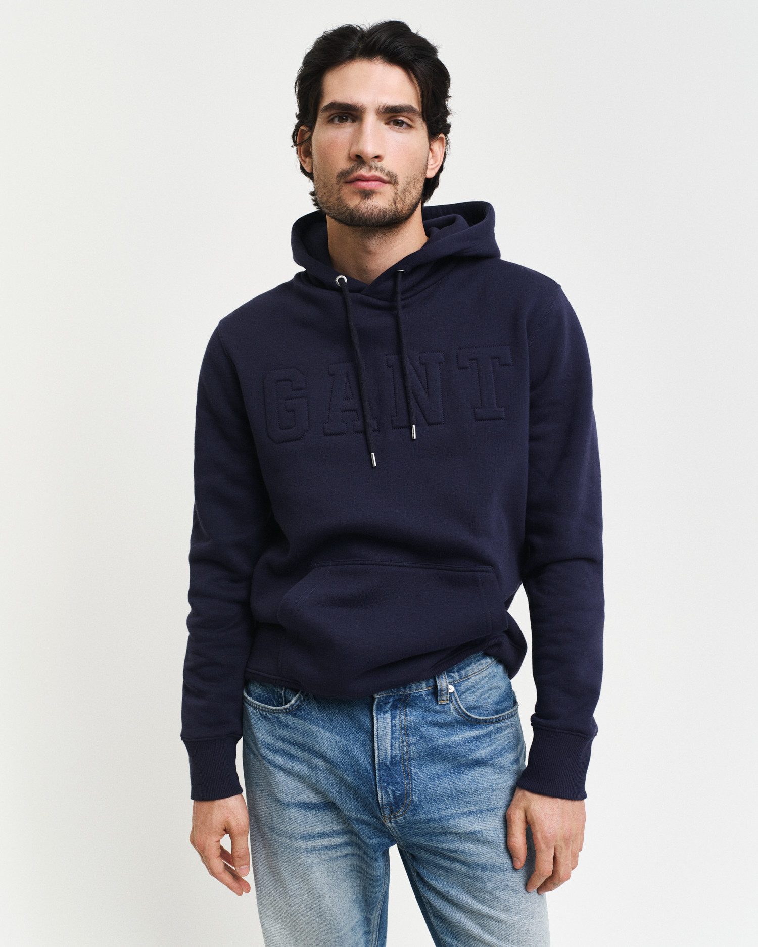 Gant Kapuzensweatshirt EMBOSSED SWEAT HOODIE