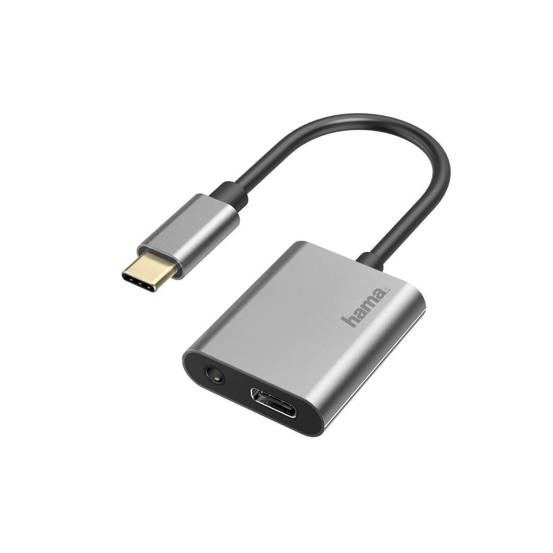 Hama Audio-Adapter, 2in1, USB-C-St. - 3,5-mm-Klinke/USB-C-Buchse, Audio + Laden  USB-Soundkarte online kaufen | OTTO