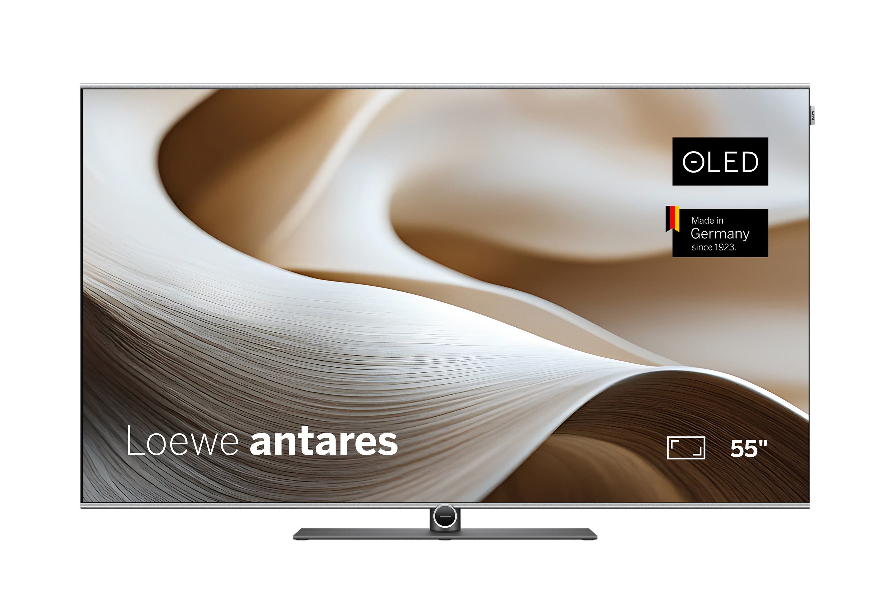 Loewe Loewe antares 55 OLED-Fernseher (144 cm/55 Zoll, 3.840 x 2.160, Entwickelt und gefertigt in Deutschland)
