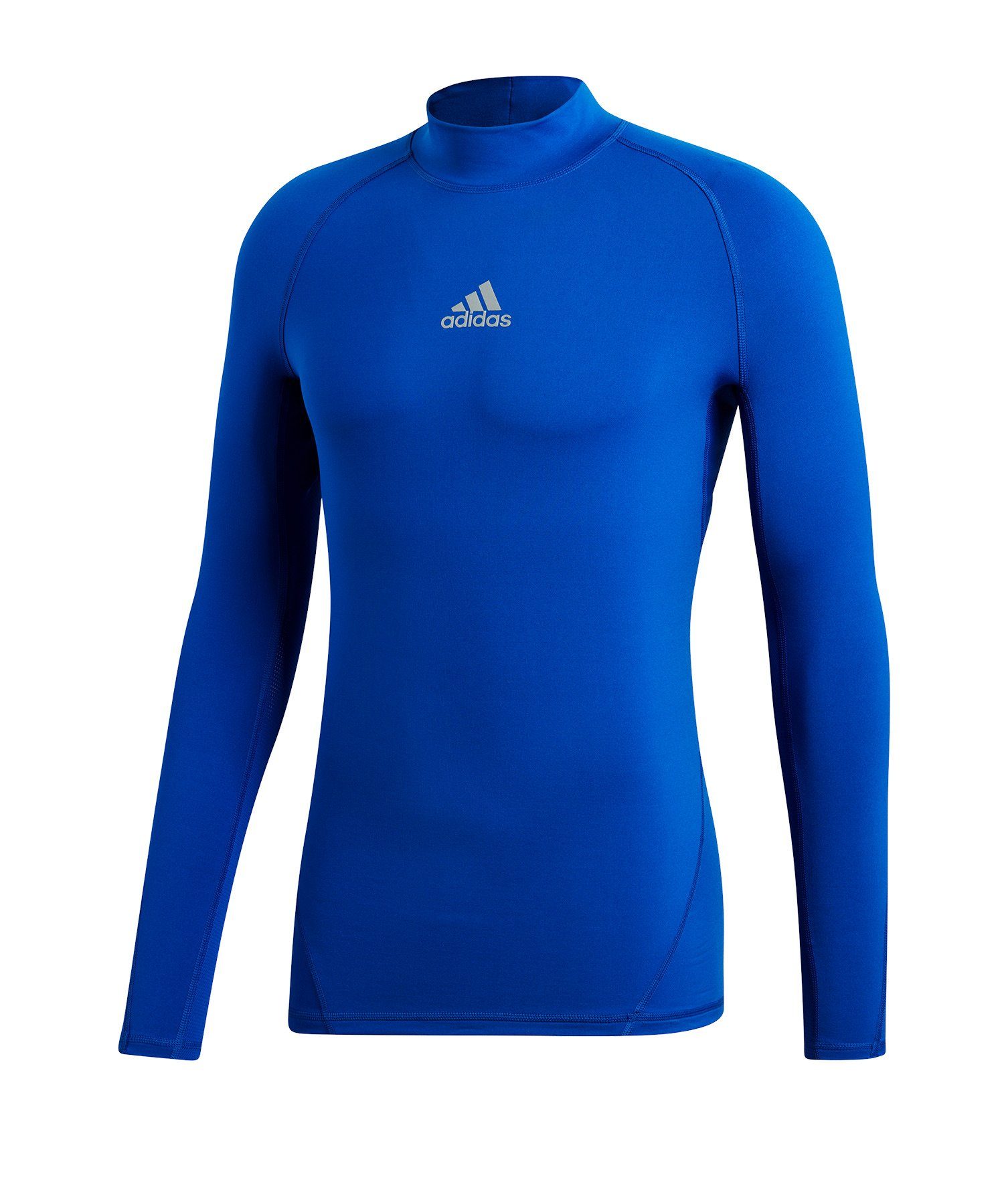 adidas Performance Funktionsshirt Alphaskin Mock Warm langarm default blaublau