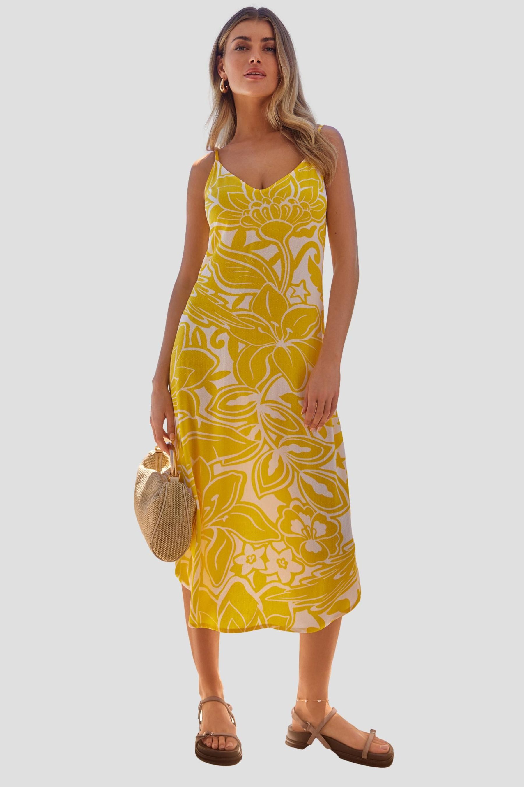 Next Sommerkleid Sommerkleid im Midilänge – Kurzgröße (1-tlg) günstig online kaufen