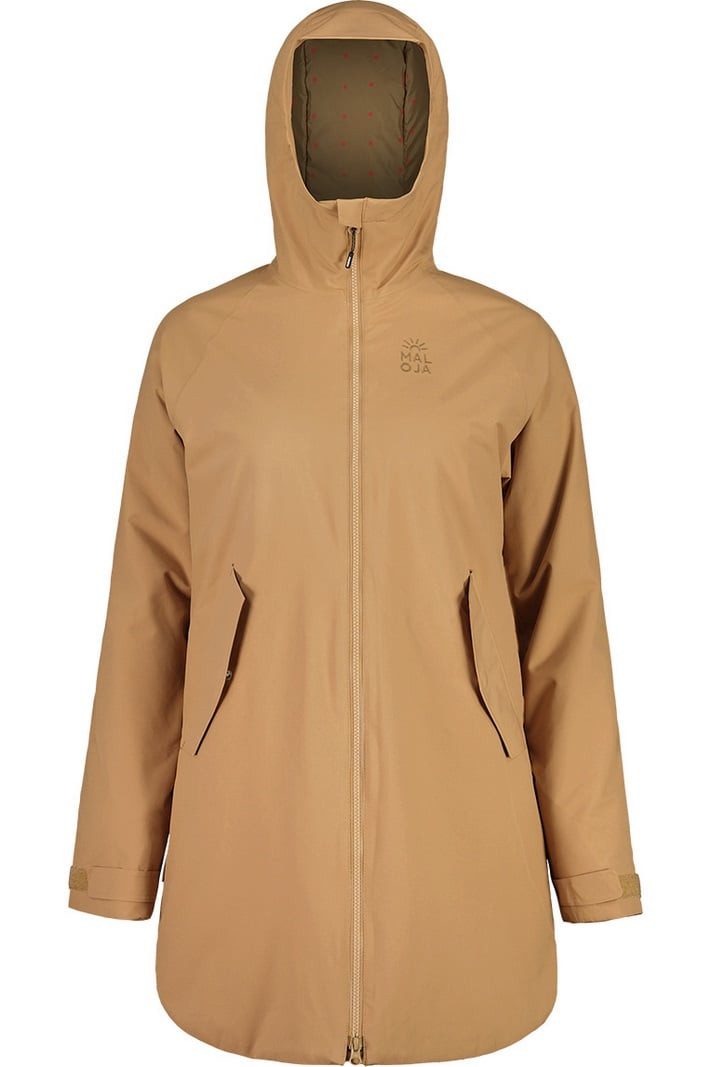 Maloja Wintermantel KareckM Alpine Insulated Coat (PrimaLoft® Wattierung) claybraun Damen