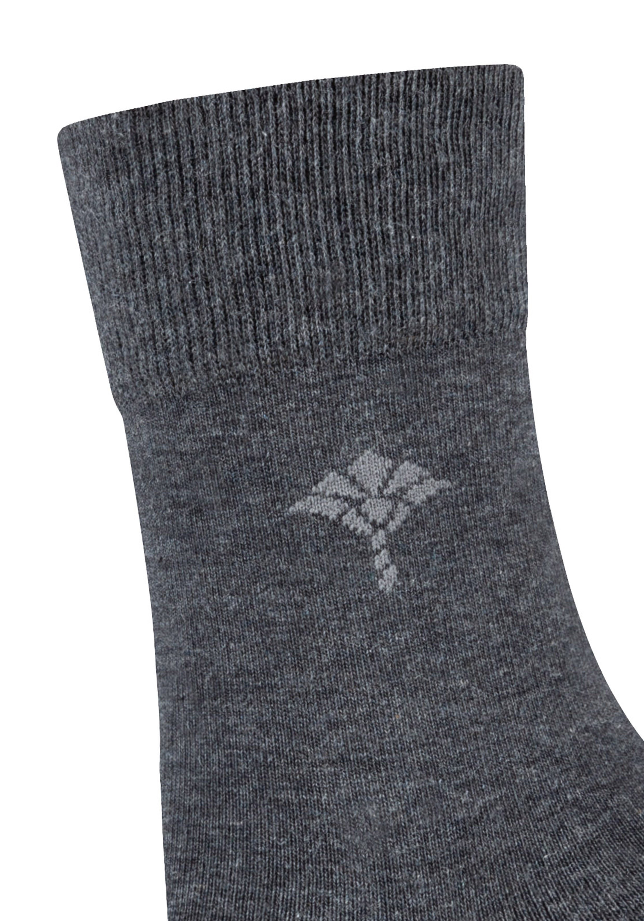 JOOP! Socken For your daily (4 Paar) mit Cornflower-Logo, Rippenbündchen