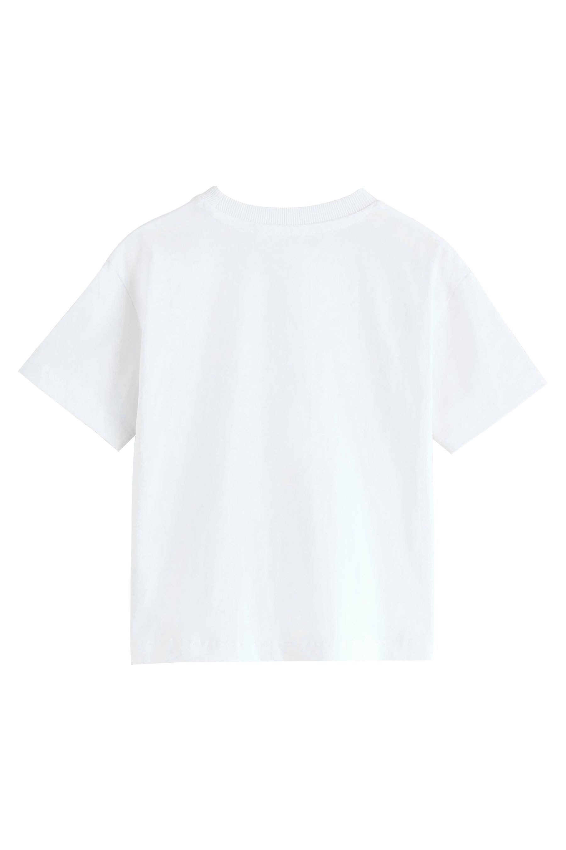 Next T-Shirt Kurzarm-T-Shirt mit Grafik-Print aus Baumwolle (1-tlg)