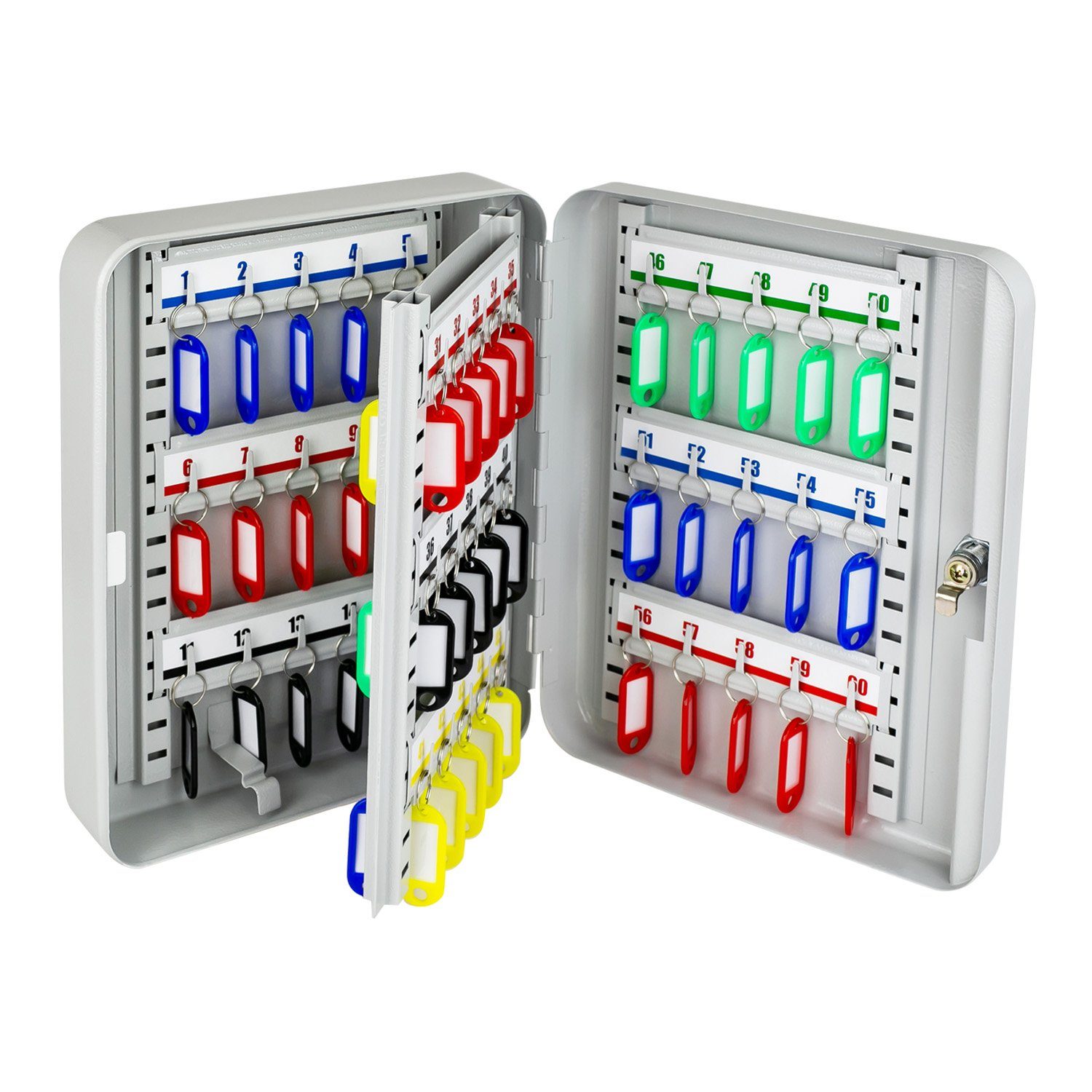 HMF Schlüsselkasten Schlüsselkasten abschließbar Schlüsselschrank (inkl. Sc günstig online kaufen