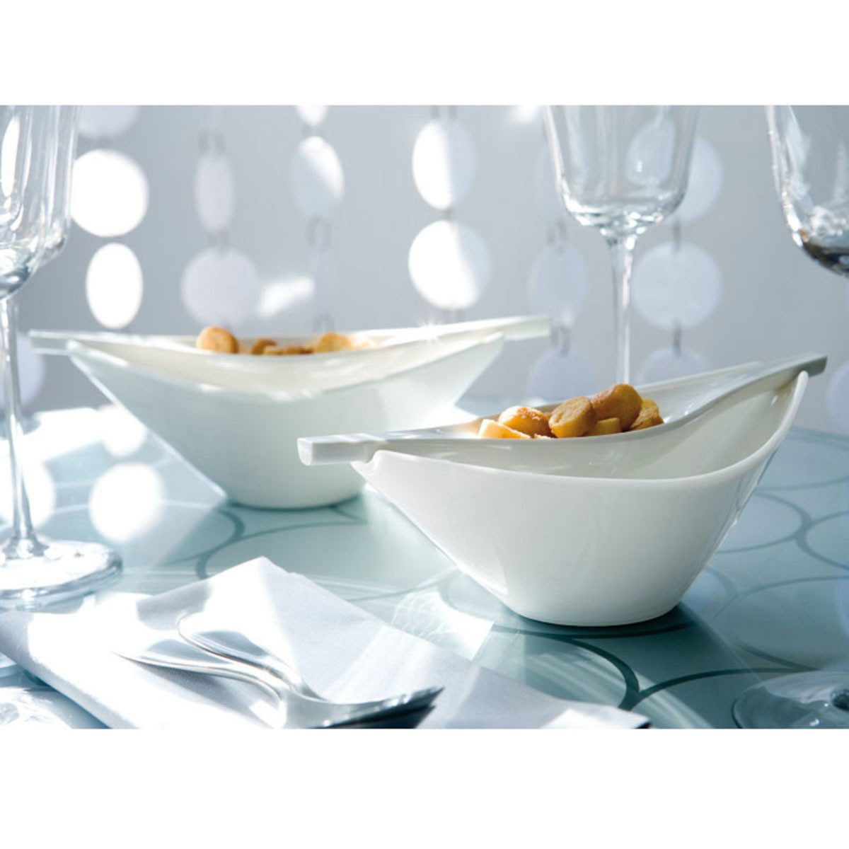 Villeroy & Boch Sauciere Flow Sauciere/Suppentasse 0,36 l, Premium Porcelain, (Saucieren) – Bild 2 von 2