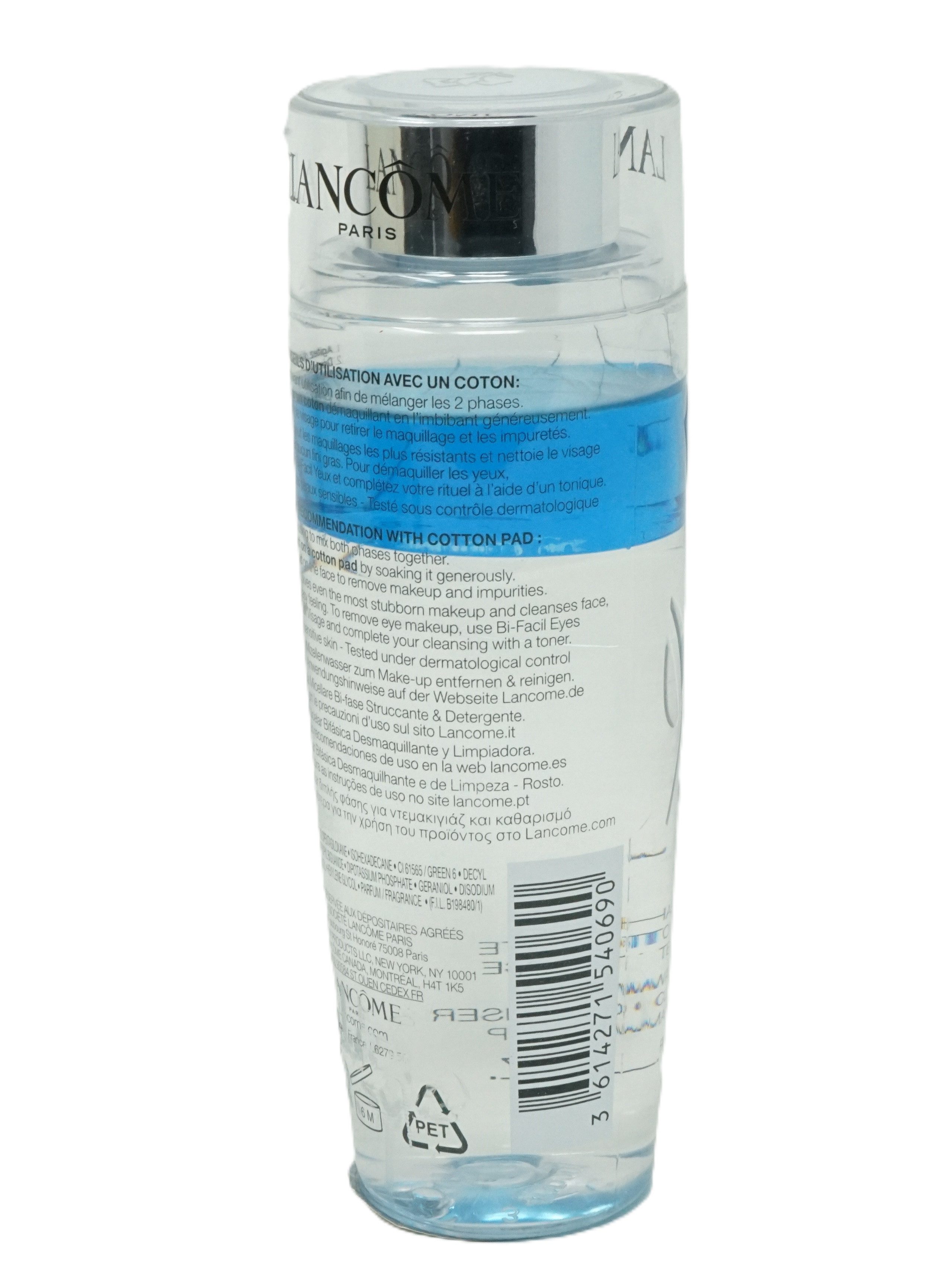 LANCOME Gesichtswasser Lancome Bi-Facil Visage Bi-Phased Micellar Water 200 ml