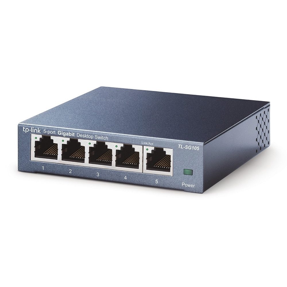 tp-link TP-Link TL-SG105 Netzwerk-Switch (Switchingkapazität: 10GBit/s (Gbps)