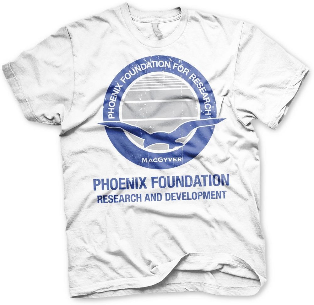 MacGyver T-Shirt Phoenix Foundation Big Tall T-Shirt