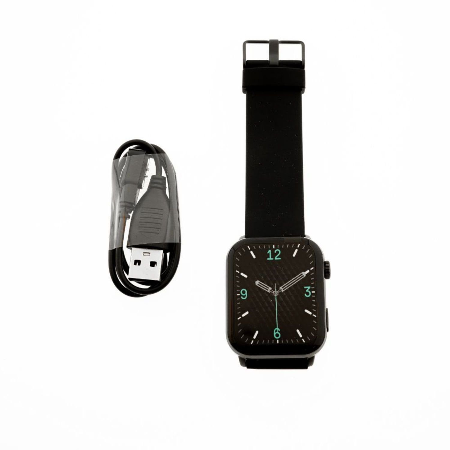 COFI 1453 Smartwatch 1,69 Zoll 280 mAh Batteriekapazität Android und iOS Schwarz Smartwatch