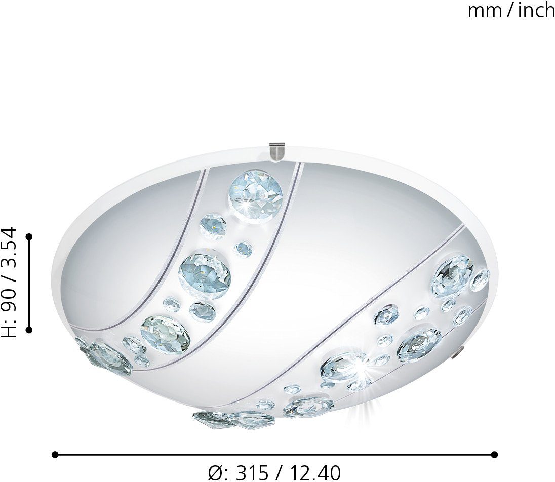 EGLO LED Deckenleuchte NERINI, LED fest günstig online kaufen
