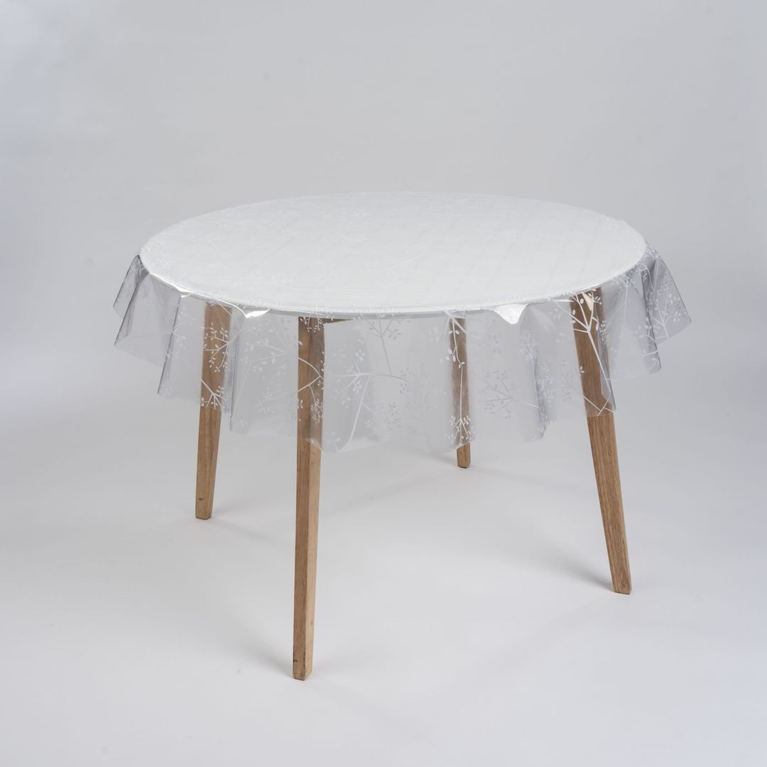 laro Tischdecke Tischdecke rund transparent – PVC, wasserdicht, Ø 140 cm günstig online kaufen