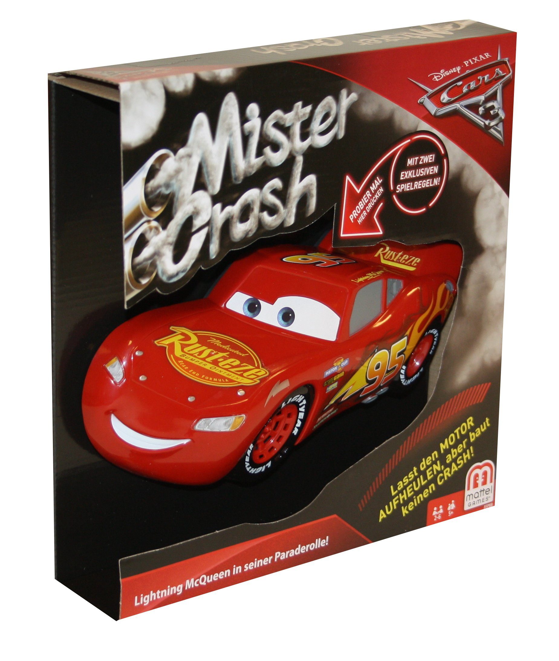 Disney Cars Kartenspiel Mister Crash Lightning McQueen Kinderspiel Auto Spiele 